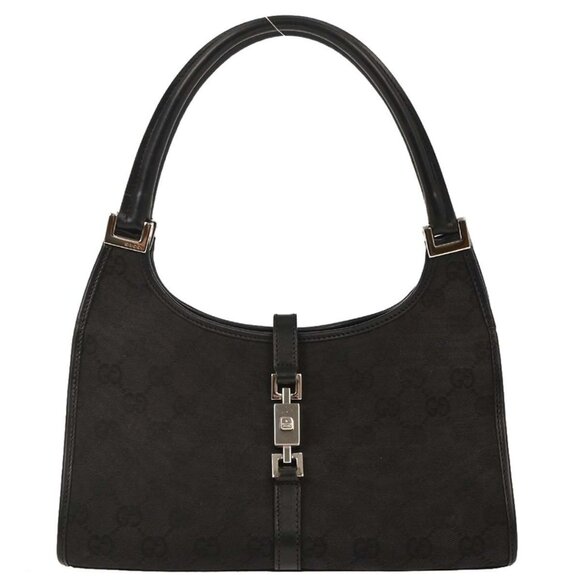 Gucci Black GG Jackie Handbag 002.1068 3444 154259 - Picture 1 of 9